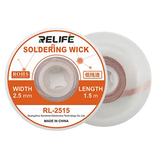 Replacement for RELIFE RL-2515 SUCKING WIRE SOLDER WICK - Quality Phone Parts in Sri Lanka